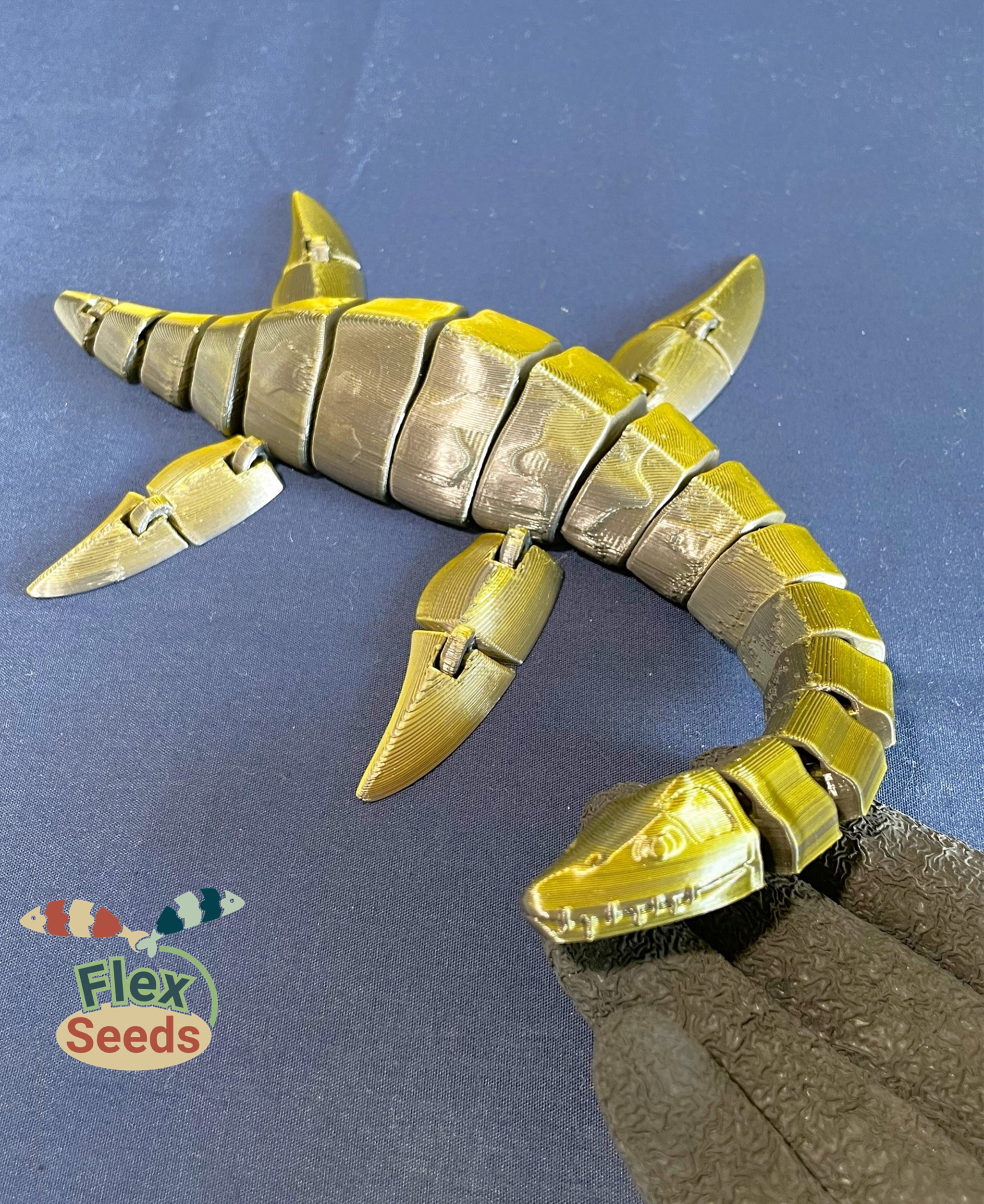 Flexi Plesiosaurus (print-in-placeiosaurus) 3D STL Model