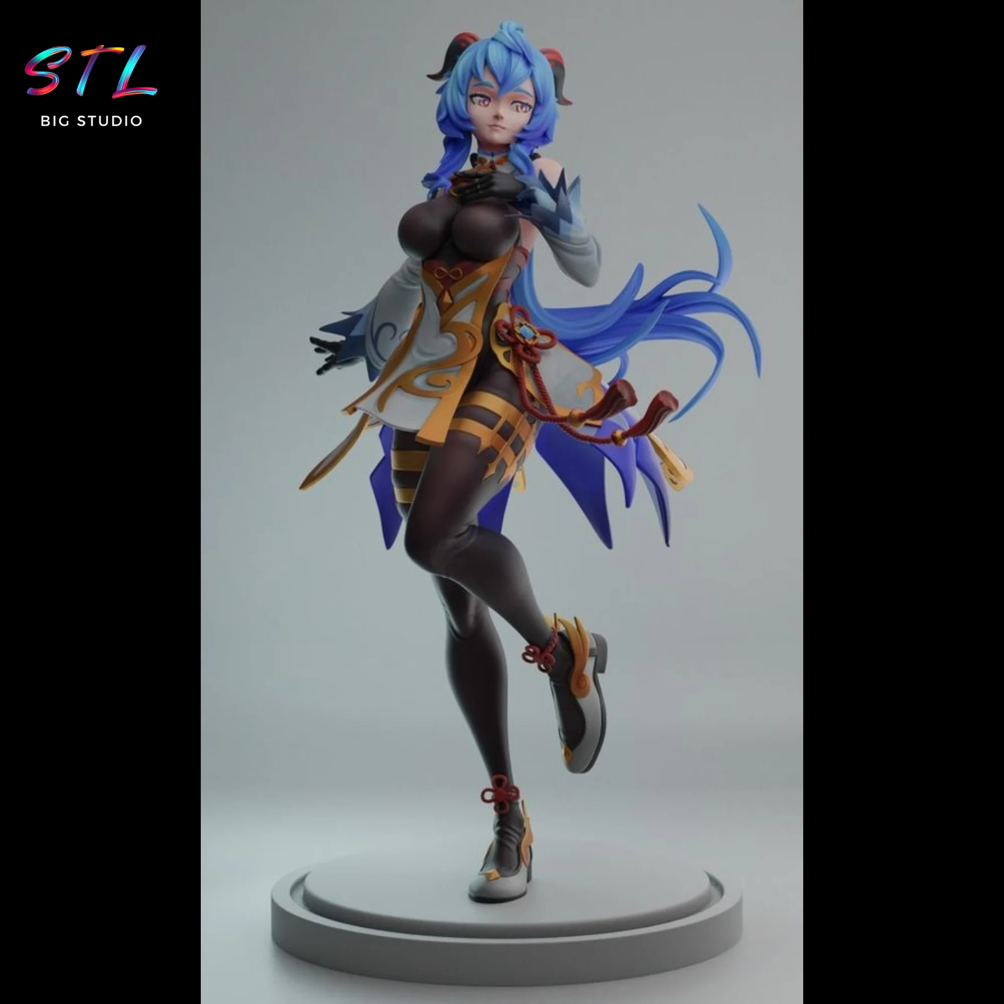 Ganyu STL | Genshin Impact | 3D Printable Model Model