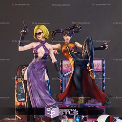 Nina Willams and Ling Xiaoyu Bundle Sculptures 3D Printing STL Model
