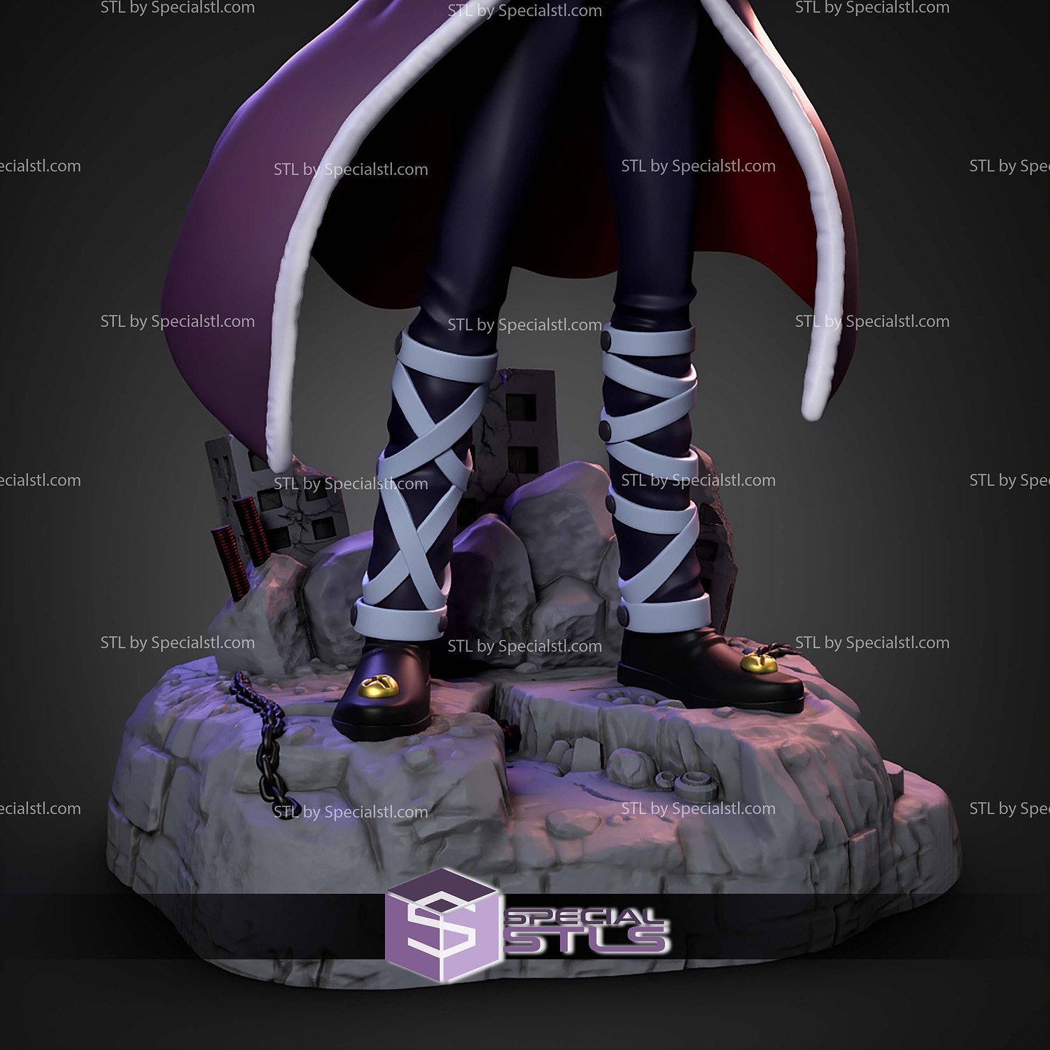 Chrollo Lucilfer Huntet X Hunter 186mm STL Files 3D Model — view 4