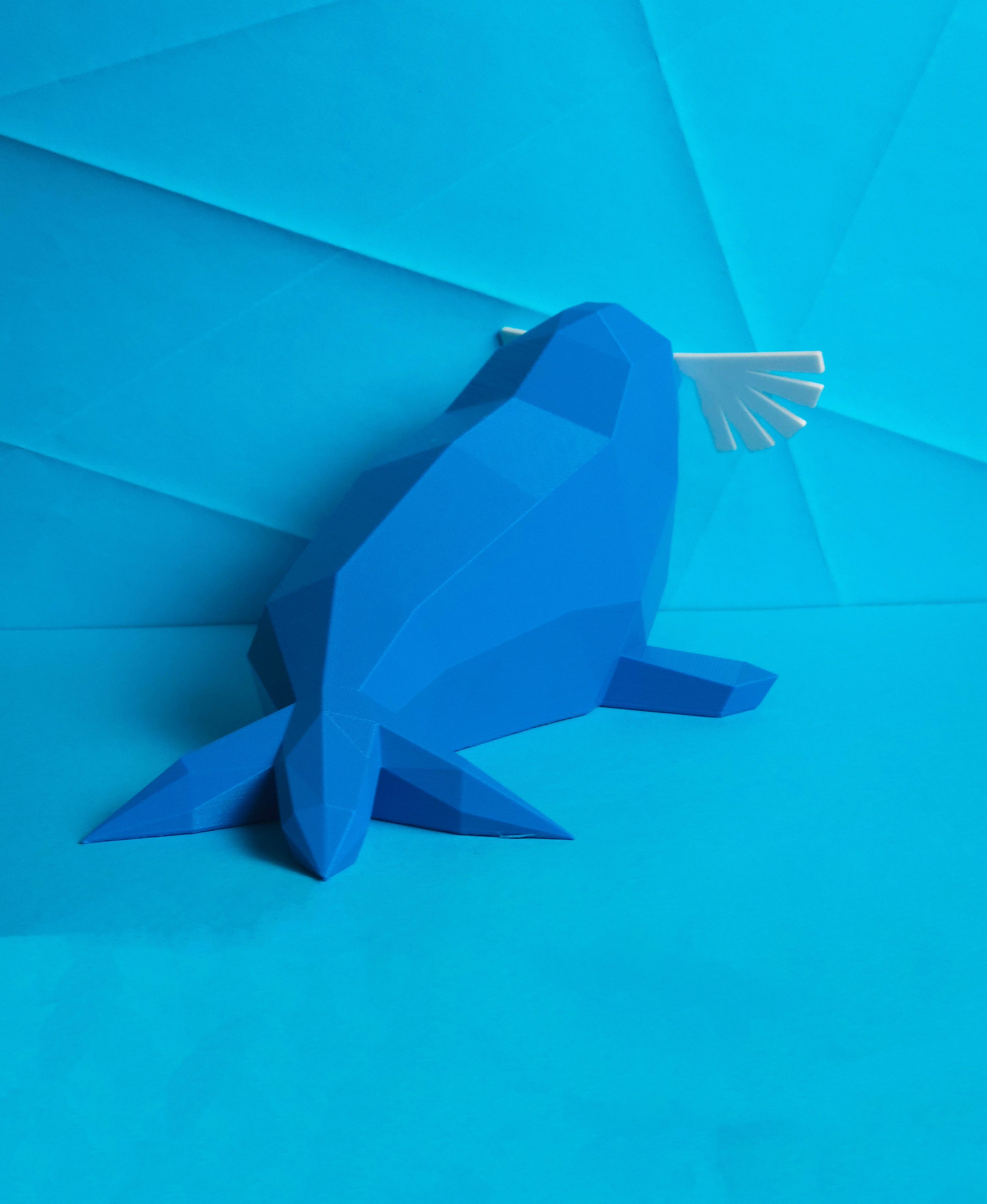 Sealeo Low Poly Pokemon 3D 3MF Model — view 2