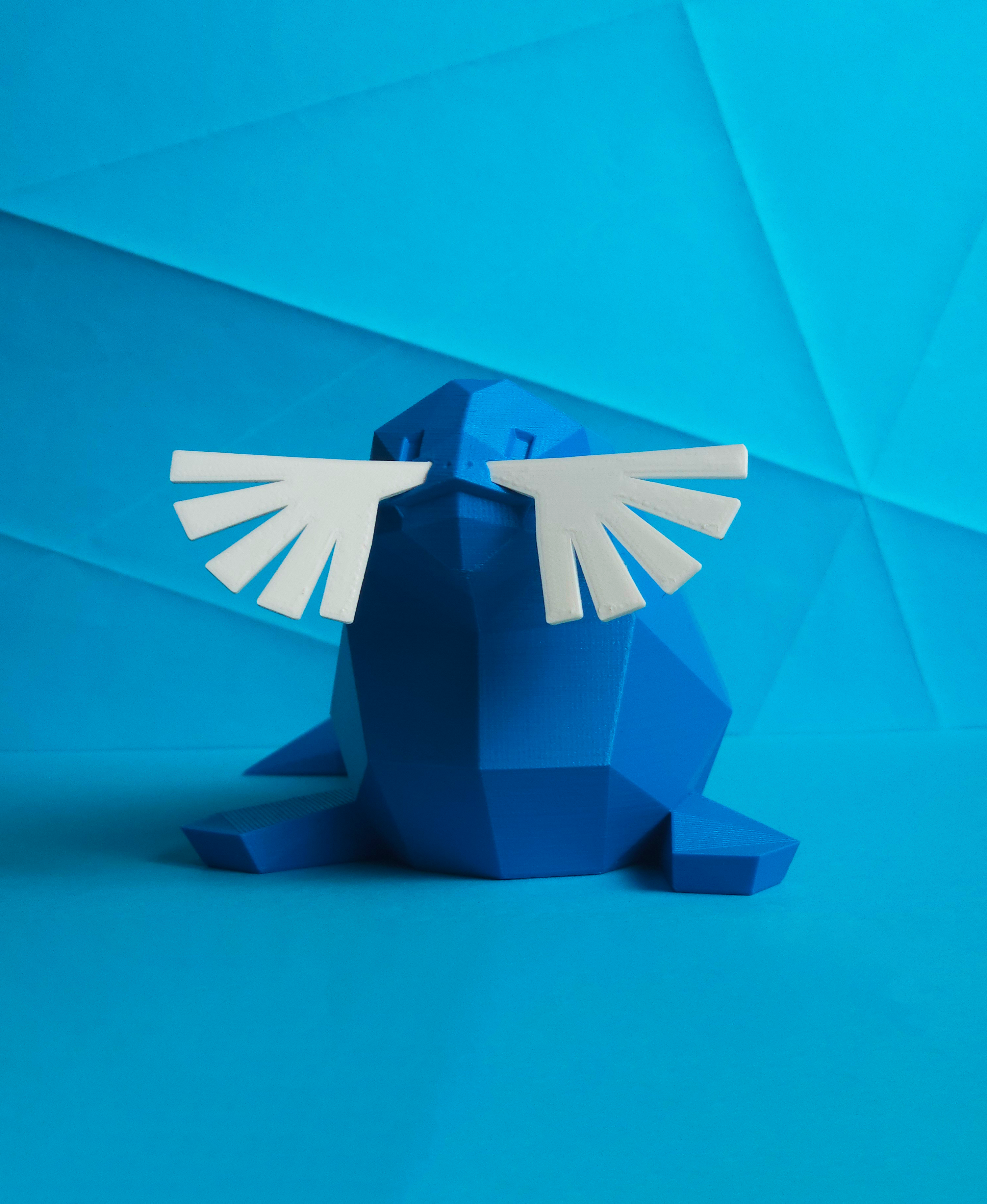 Sealeo Low Poly Pokemon 3D 3MF Model — view 3