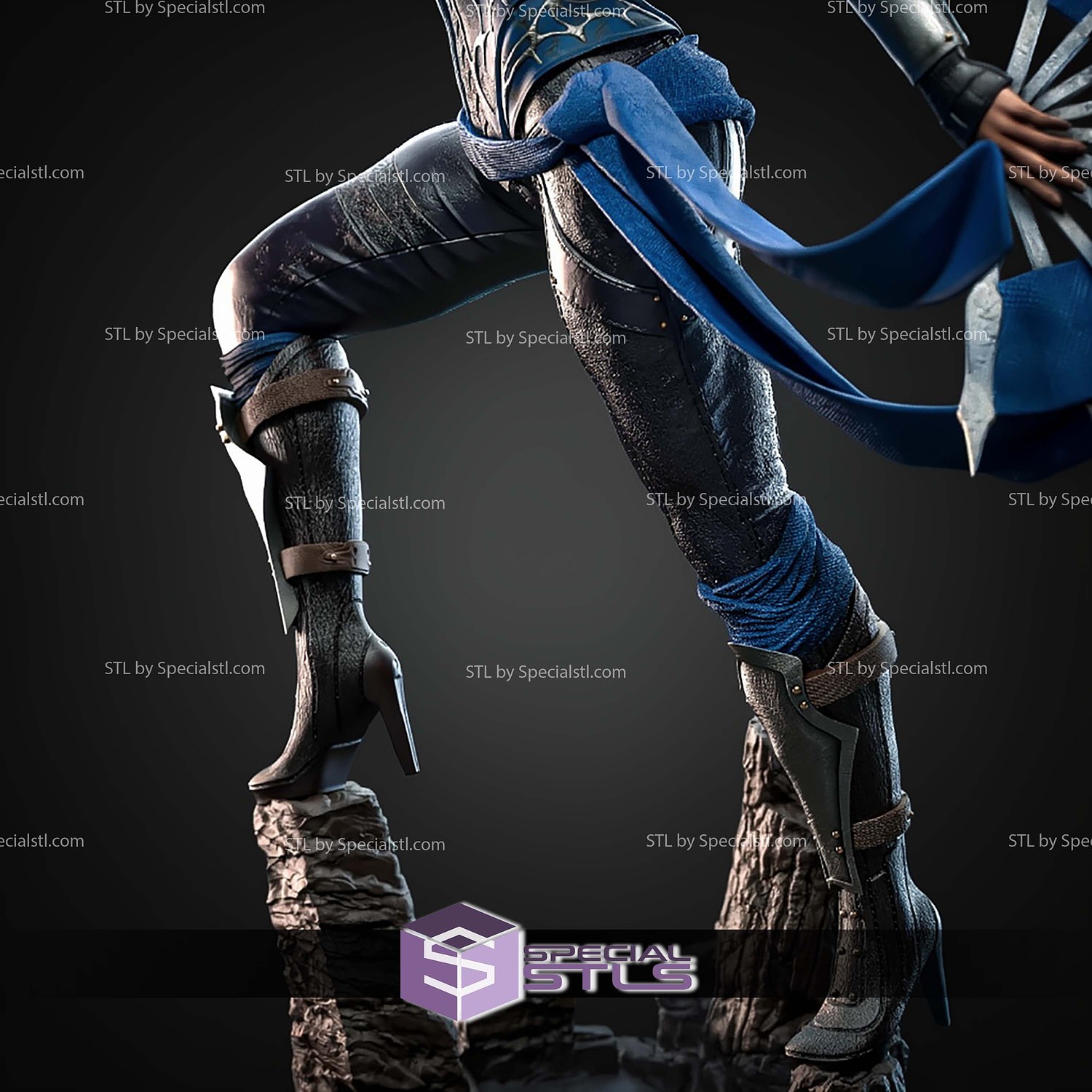 Kitana Mortal Kombat 2026 STL Files 3D Model — view 3