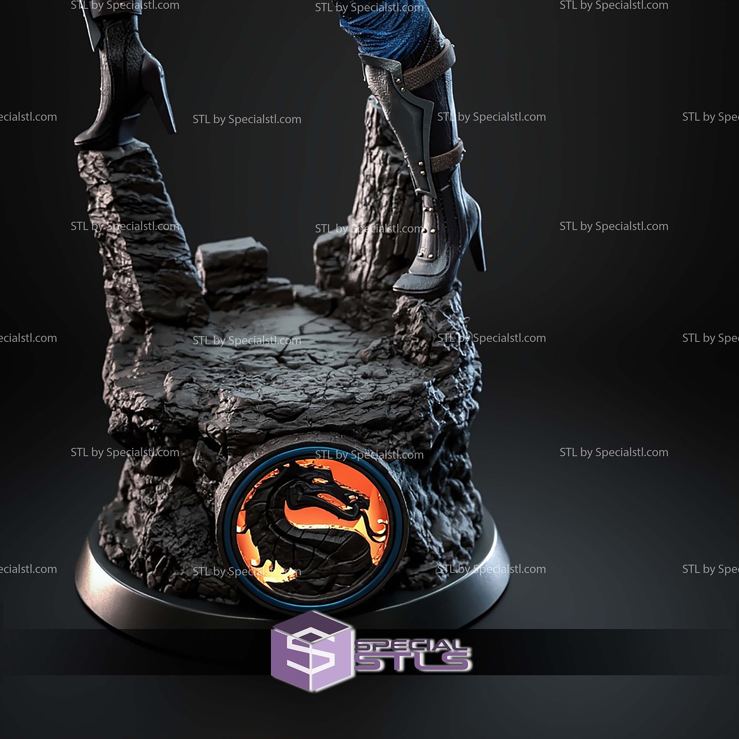 Kitana Mortal Kombat 2026 STL Files 3D Model — view 7