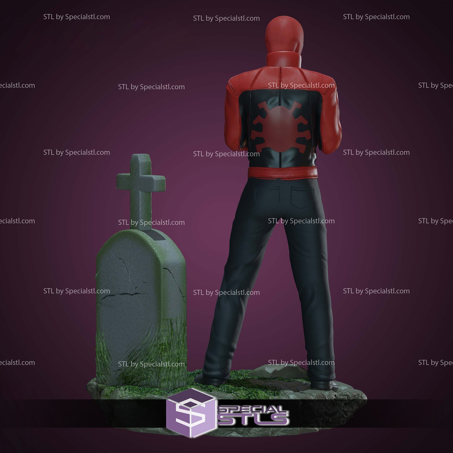 Last Stand Spider Man 3D Printer Files STL Model — view 5