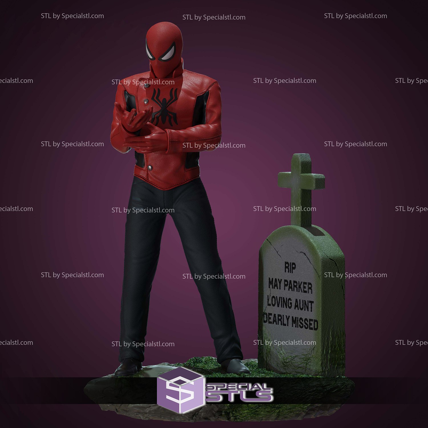 Last Stand Spider Man 3D Printer Files STL Model — view 7