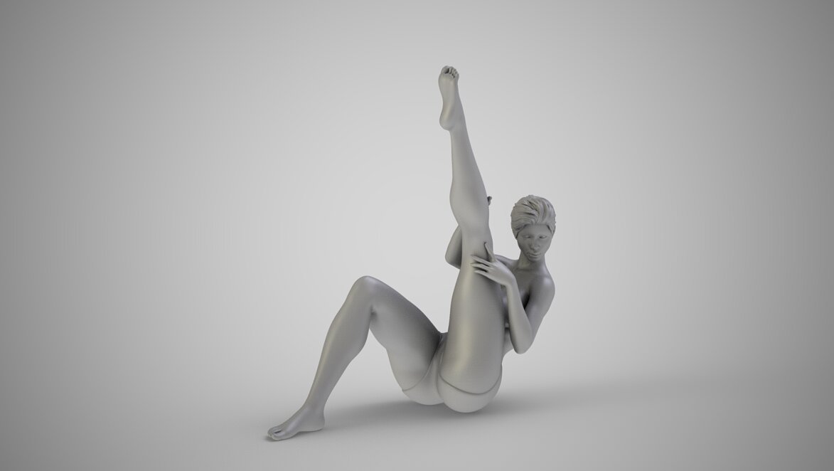Perfect Legs 3D 3MF Model — view 2
