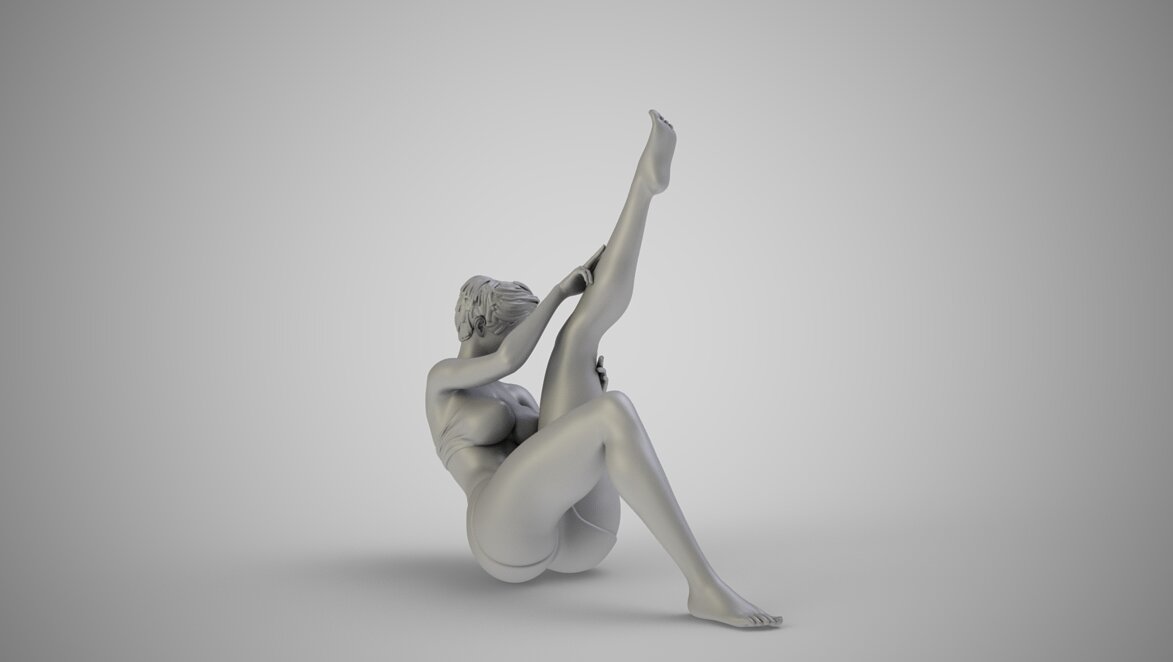Perfect Legs 3D 3MF Model — view 3