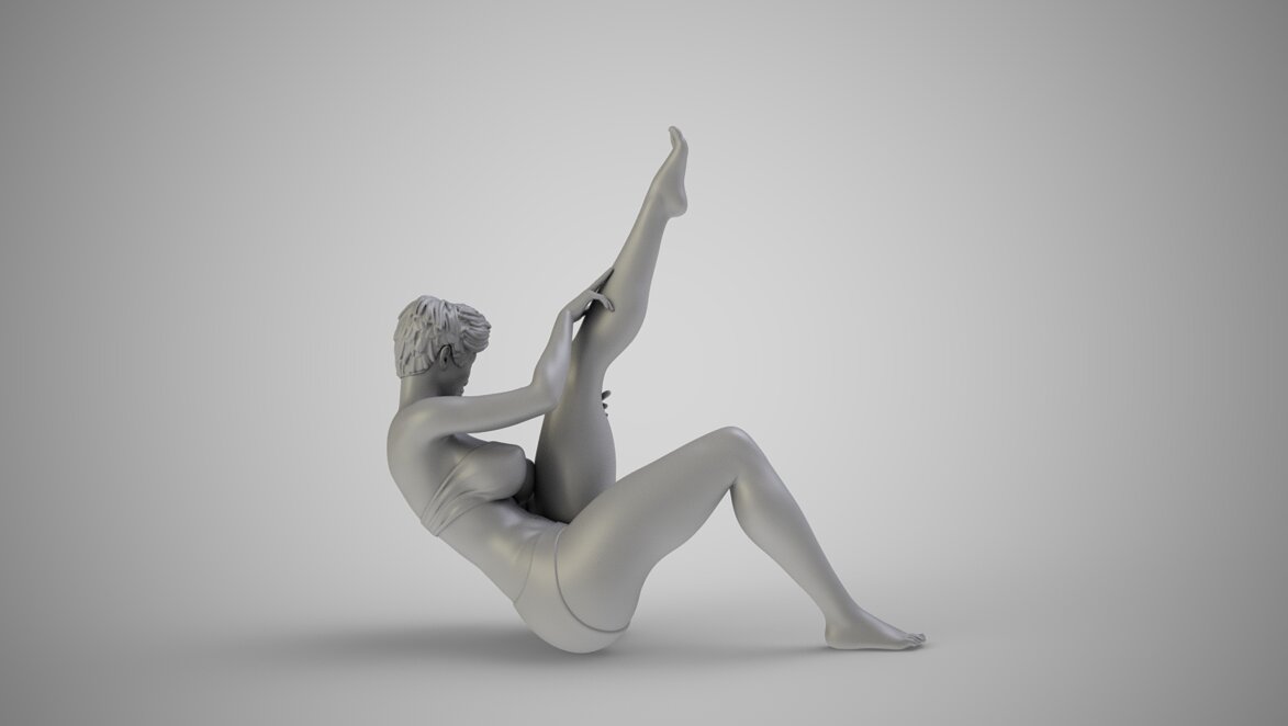Perfect Legs 3D 3MF Model — view 4