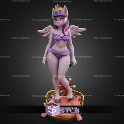 Princess Twilight Human Form Alternative STL Files 3D Model