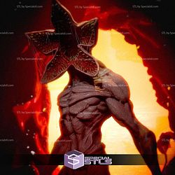 Demogorgon Portrait Bust Fanart STL Files 3D Model
