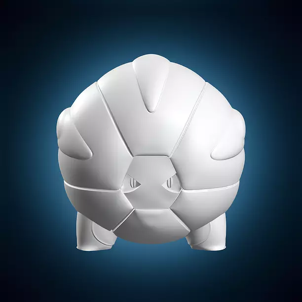 Pokemon Character Model Silcoon Pokemon Cocoon Character Miniature 3D BLEND Model — Download ...