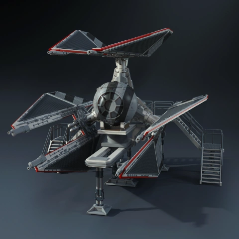 TIE-d Defender Elite Pack 3D Printer Files | Assembly STL Model