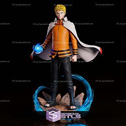 Naruto Uzumaki Hokage STL Files 3D Model