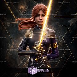 Maelle Clair Obscur Expedition 33 V3 STL Files 3D Model