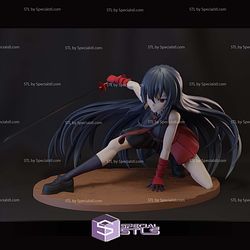Akame 101mm Akame Ga Kill STL Files 3D Model