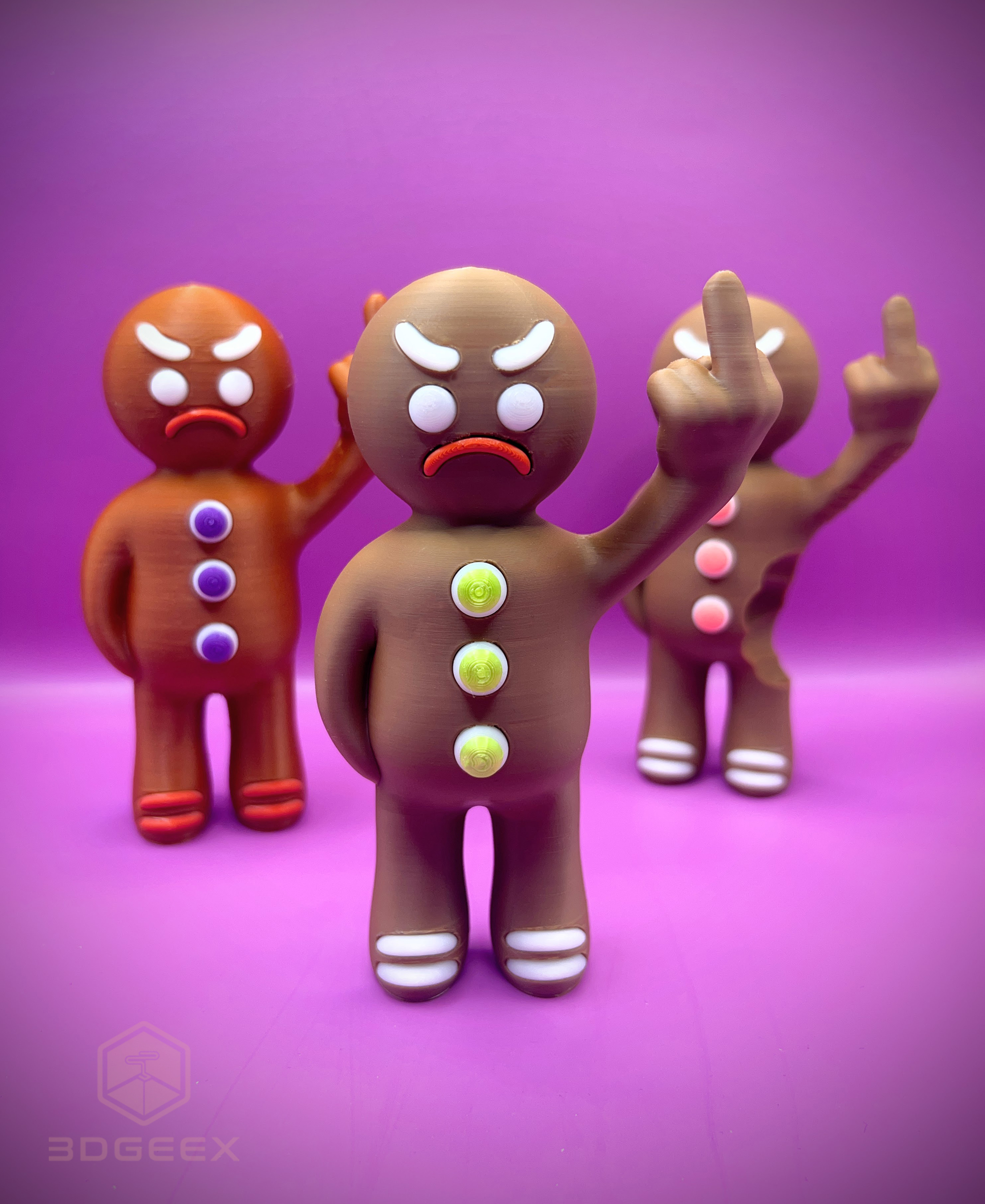 Gingerbad 3D STL Model