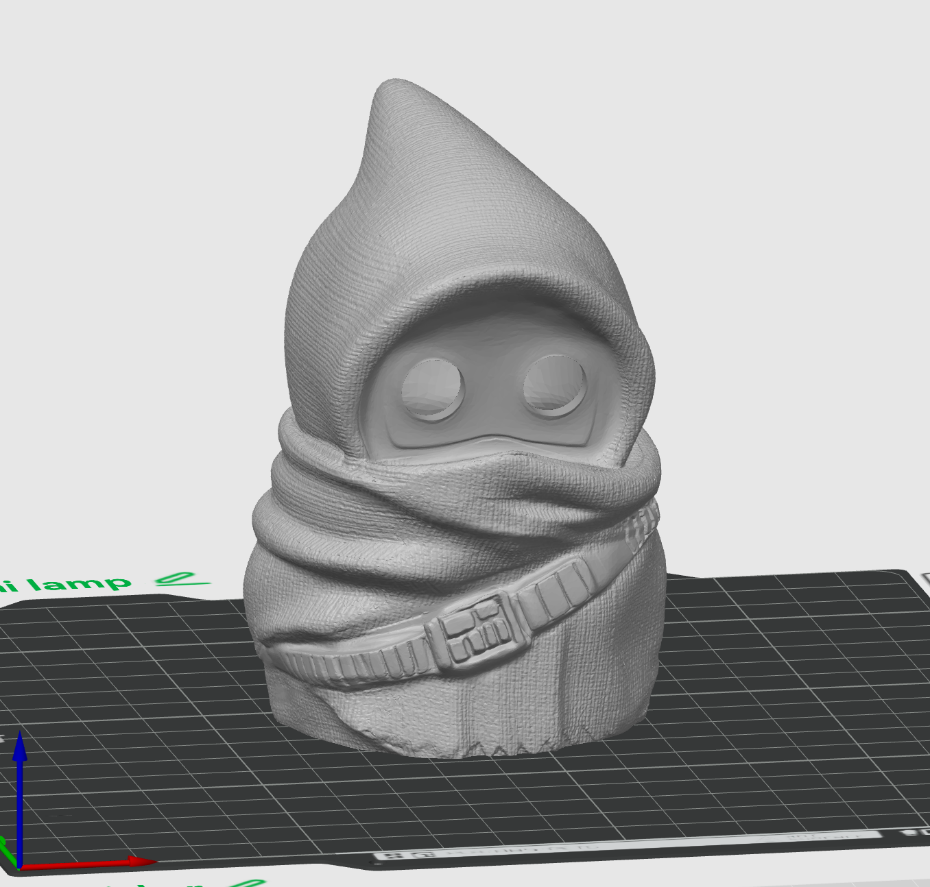 Star Wars Jawas - Clicker - Springhead & Mini Lamp Set - No Supports 3D Print STL/3MF Model — view 5