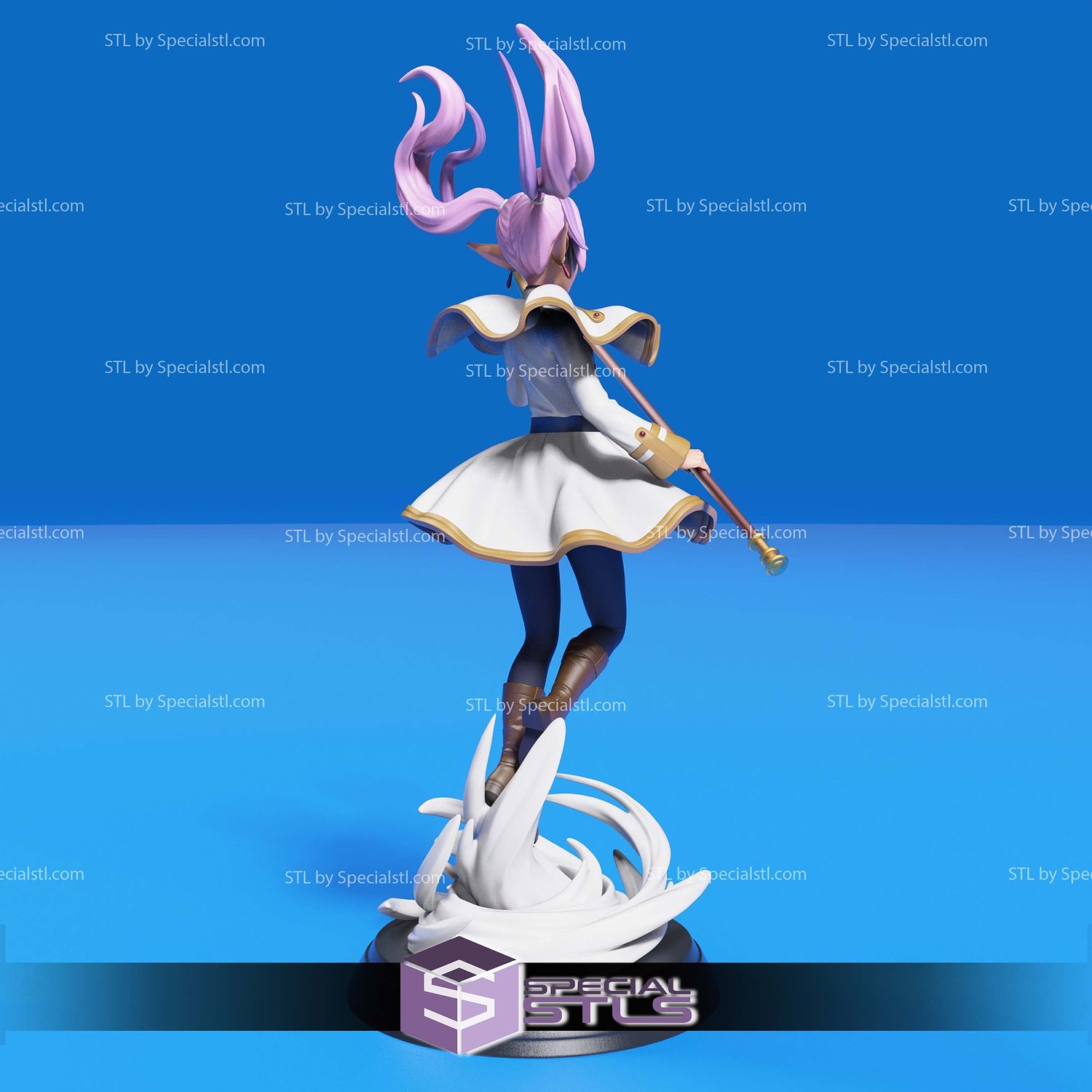 Frieren Flying 3D Printer Files STL Model — view 5