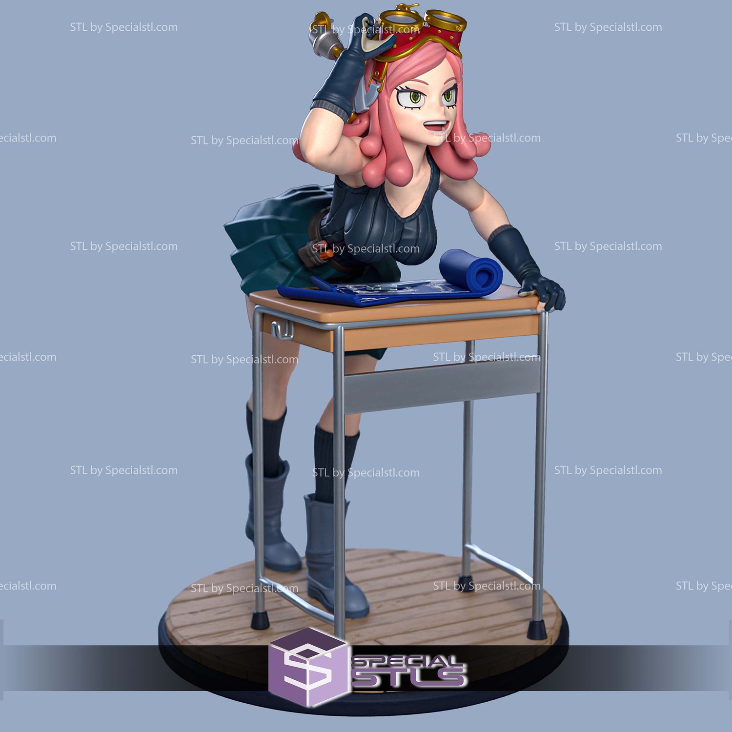 Mei Hatsume 18 Years Old 3D Printer Files STL Model — view 2