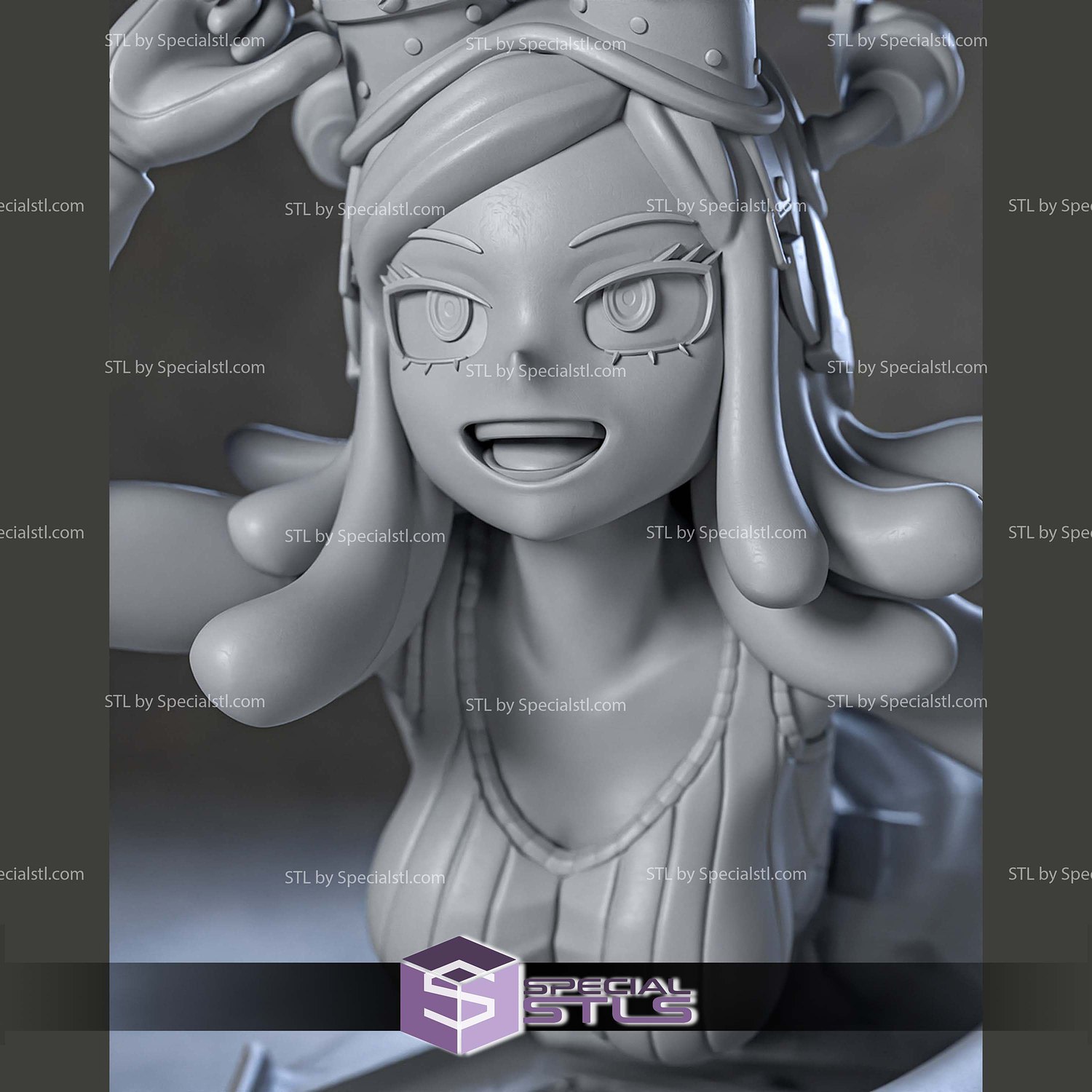 Mei Hatsume 18 Years Old 3D Printer Files STL Model — view 3