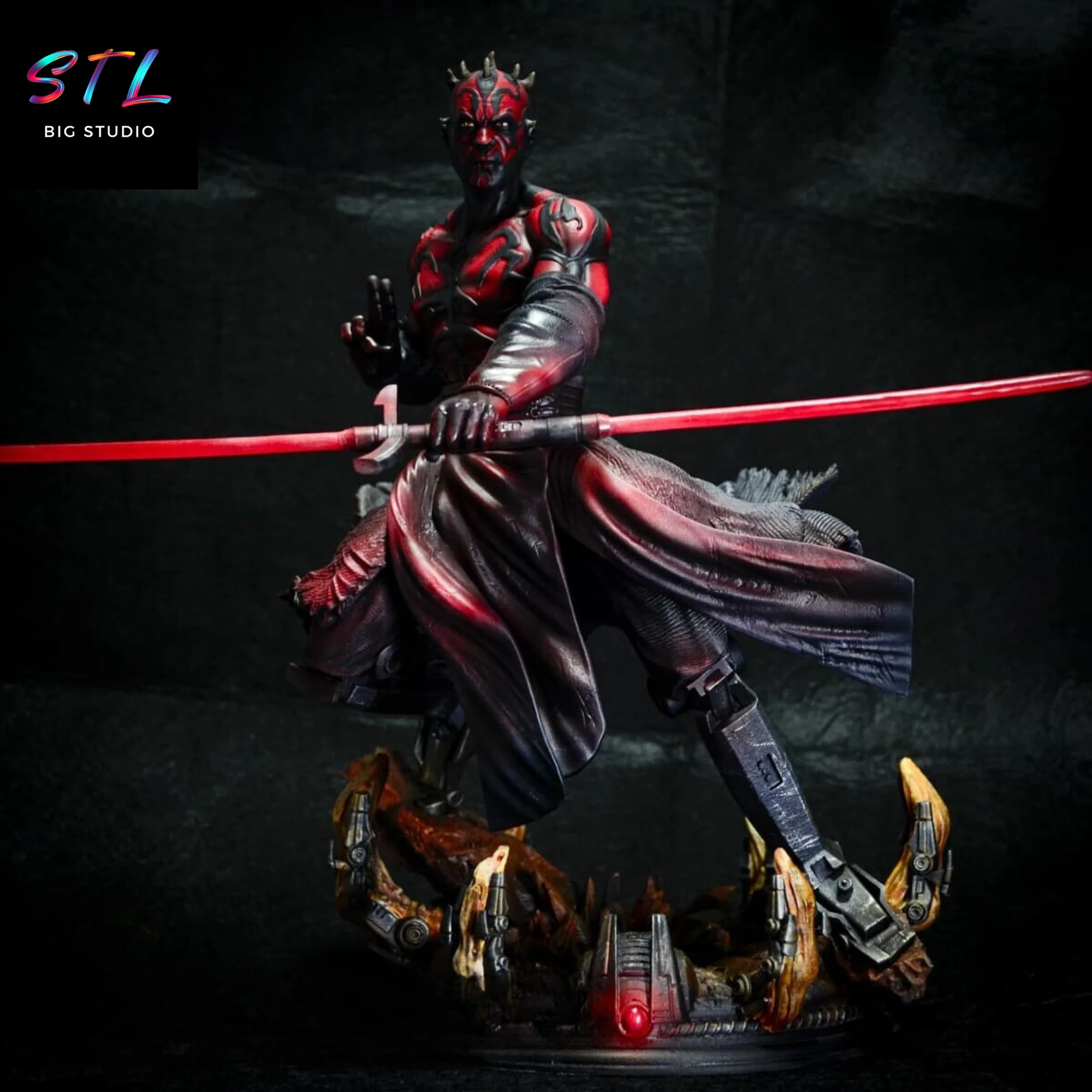 Zuckuss STL for 3D Printing | Star Wars Model — view 6