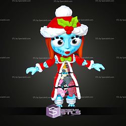 Super Basic STL Christmas Costume Sally MultiColor 3D Model