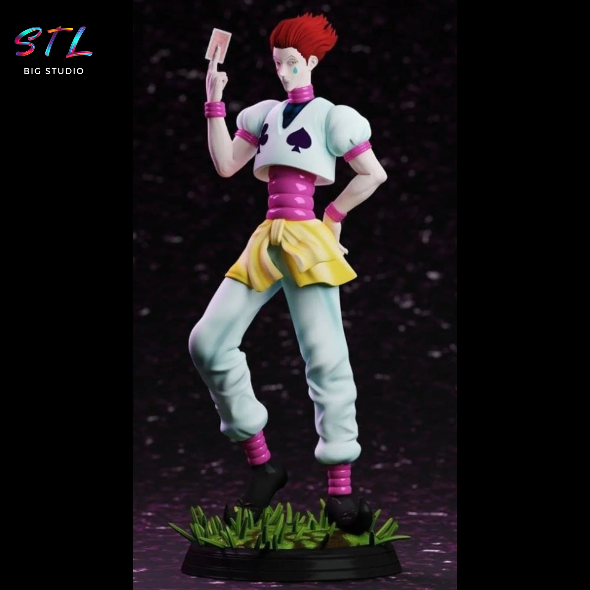 Hisoka Morow STL | Hunter x Hunter 3D Figure for Printing Model