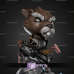 Master Splinter Chibi STL Files 3D Model