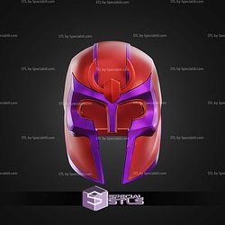 Cosplay STL Files Magneto Odyssey Helmet 3D Model