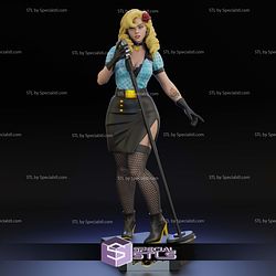 Black Canary Canario Negro 3D Printer Files STL Model