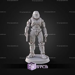 Noble 6 Figurine Pose 2 1 6 STL Files 3D Model