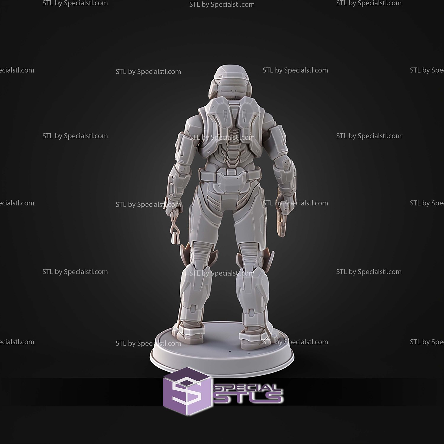 Noble 6 Figurine Pose 2 1 6 STL Files 3D Model — view 7