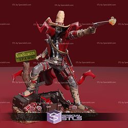 Gunslinger Spawn Hellspawn 3D Printer Files STL Model
