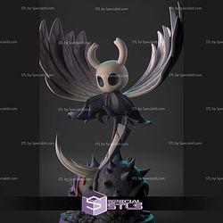 Hollow Knight Chibi in Action STL Files 3D Model