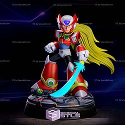Zero Megaman 1-10 3D Printer Files STL Model