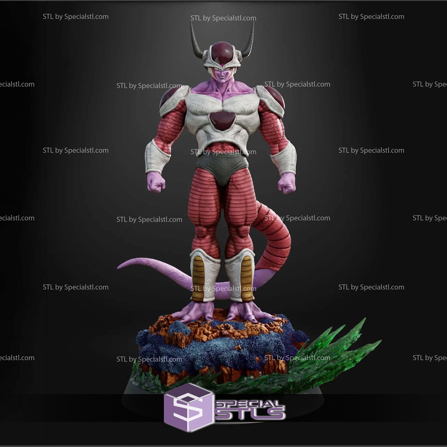 Frieza Second Form New Version 3D Model Sculpture STL Model — view 2