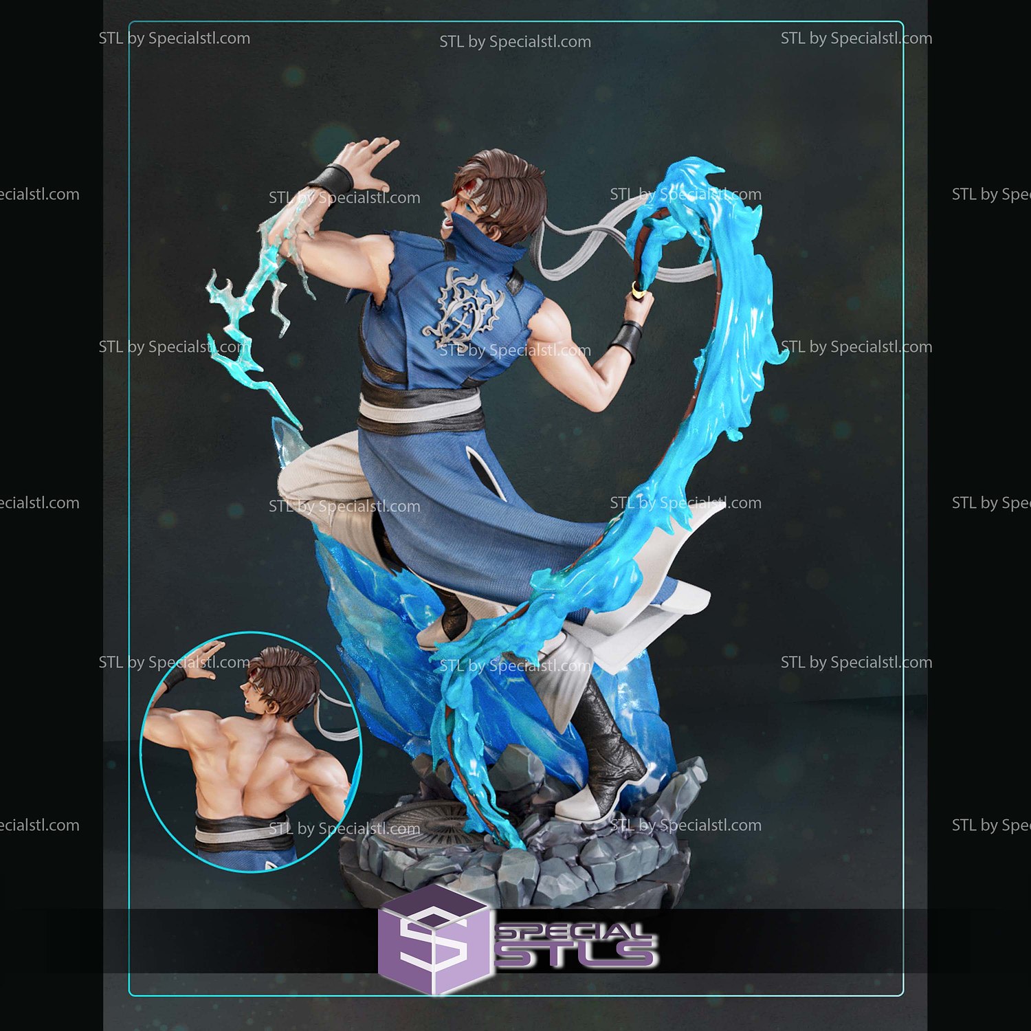 Richter Belmont V2 3D Printer Files STL Model — view 3