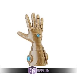 Cosplay STL Files Invincible Conquest Gauntlet 3D Model