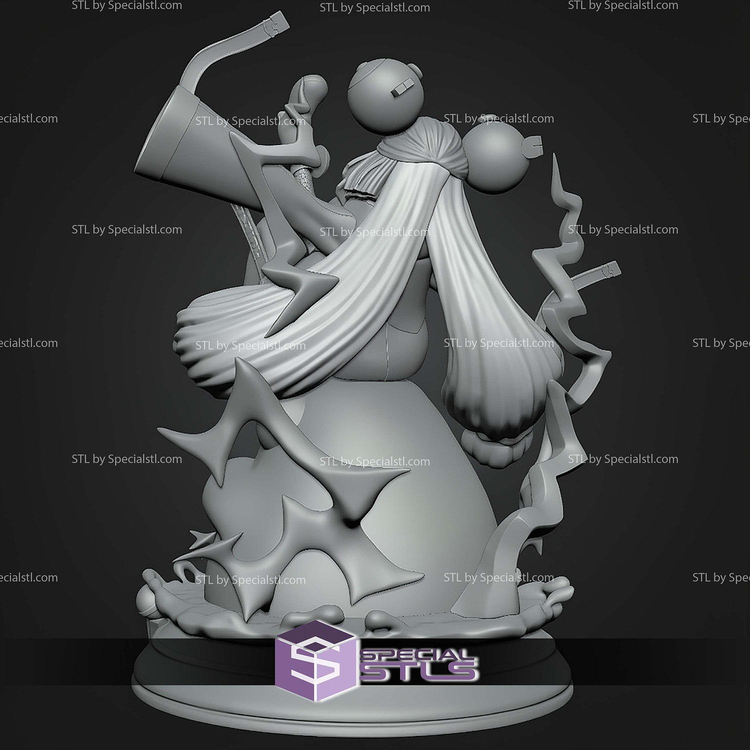 Iono and Bellibolt 250mm STL Files 3D Model — view 6