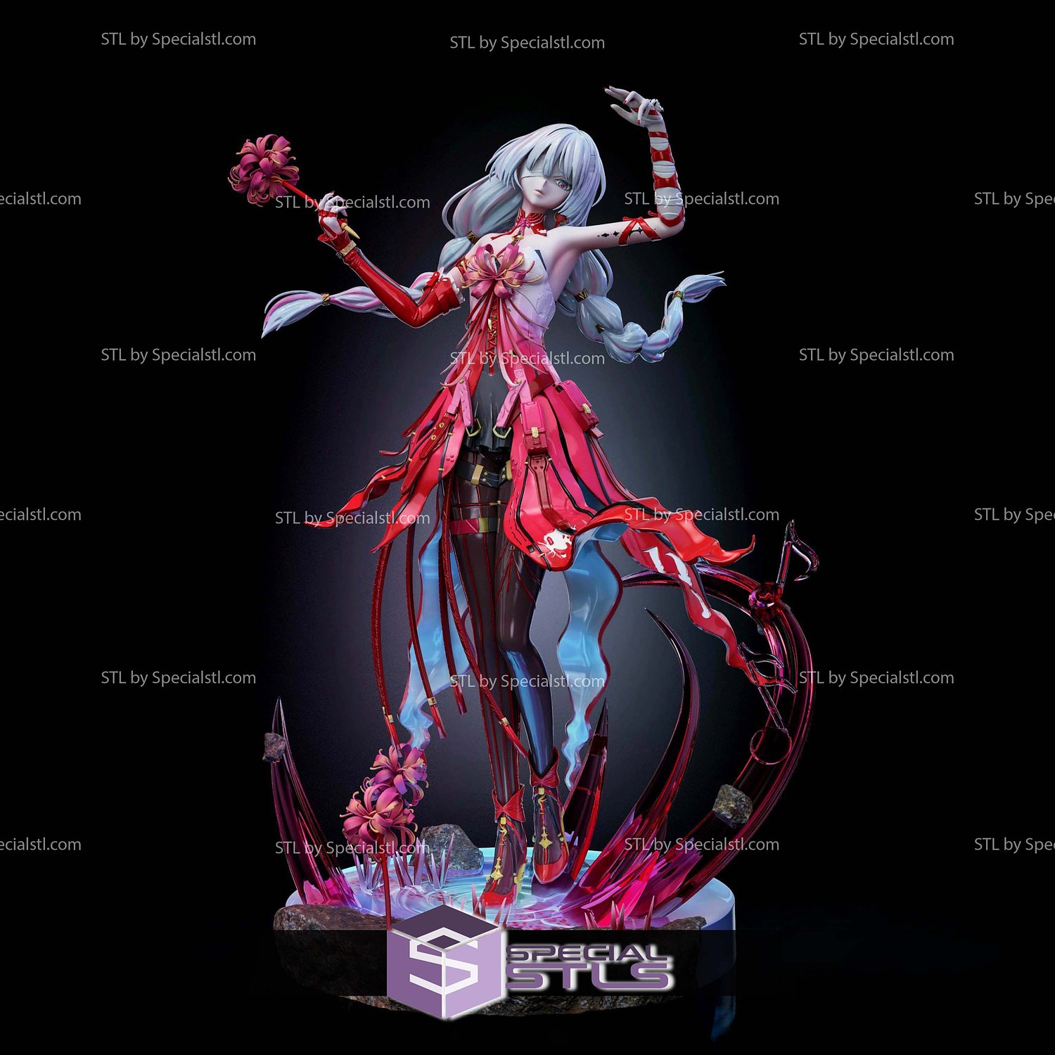 Phrolova Wuthering Waves 3D Printer Files STL Model — view 3