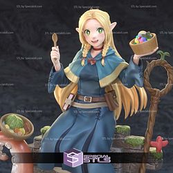 Marcille Donato Delicious in Dungeon 3D Print Sculpture STL Model