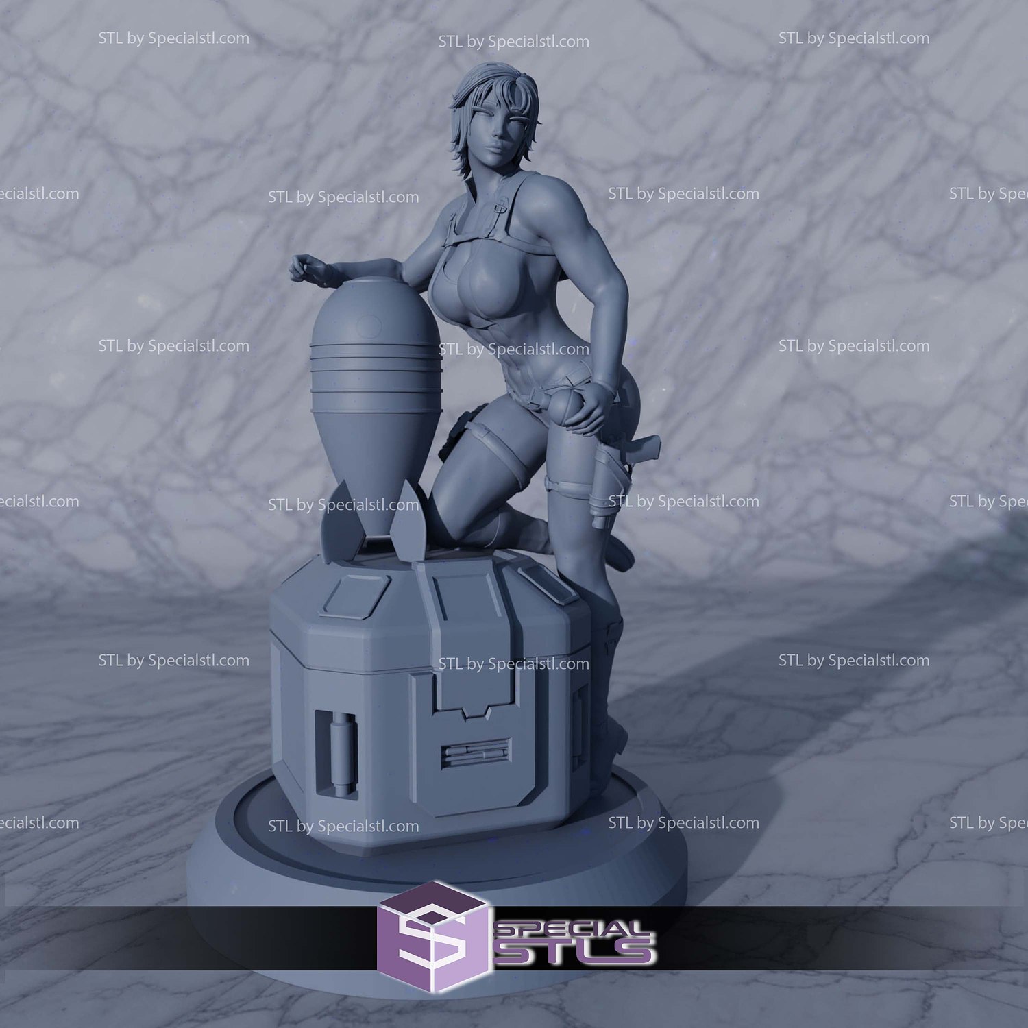 Gamma Gal Vault Project 3D Printer Files STL Model — view 4
