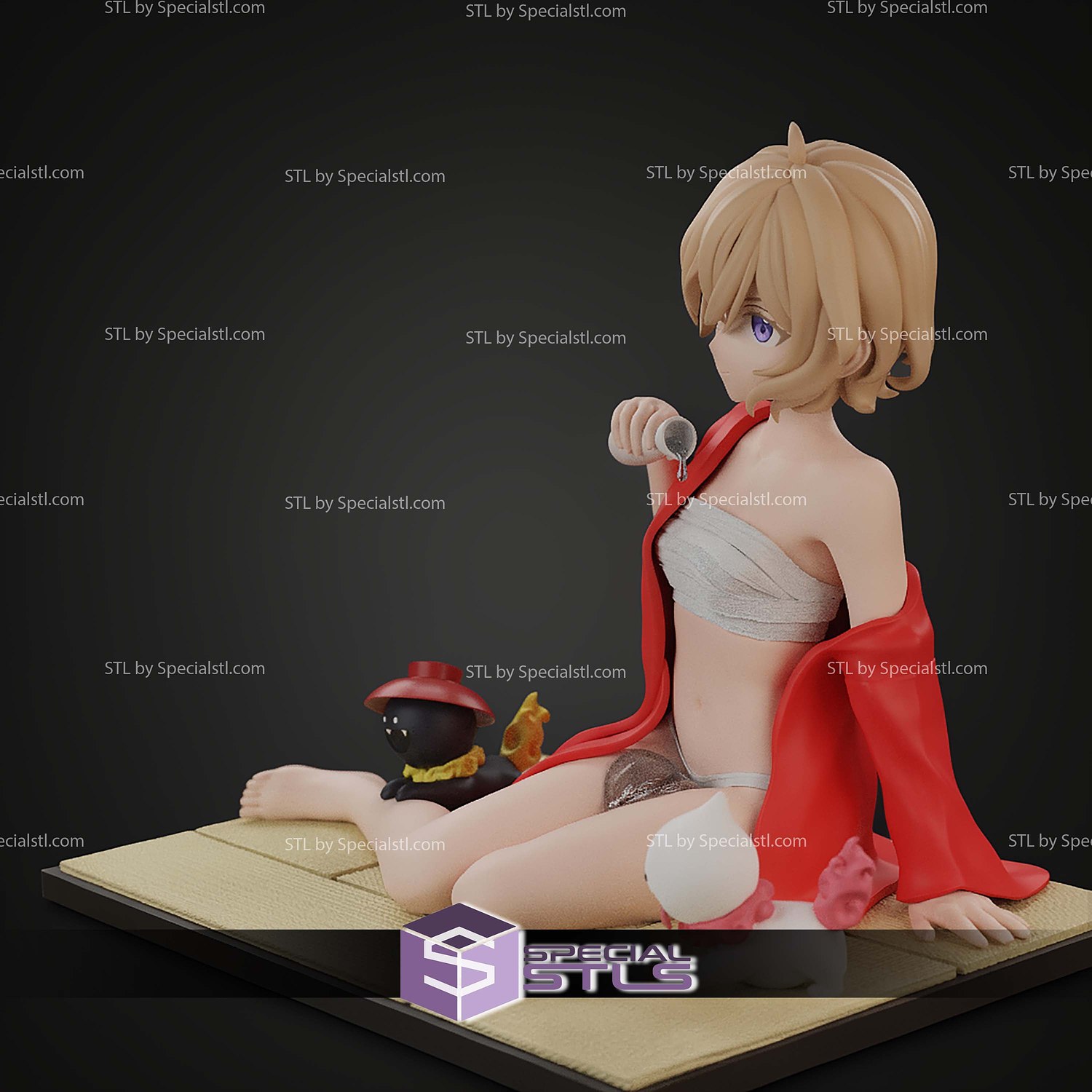 Iwanaga Kotoko 111mm STL Files 3D Model — view 5
