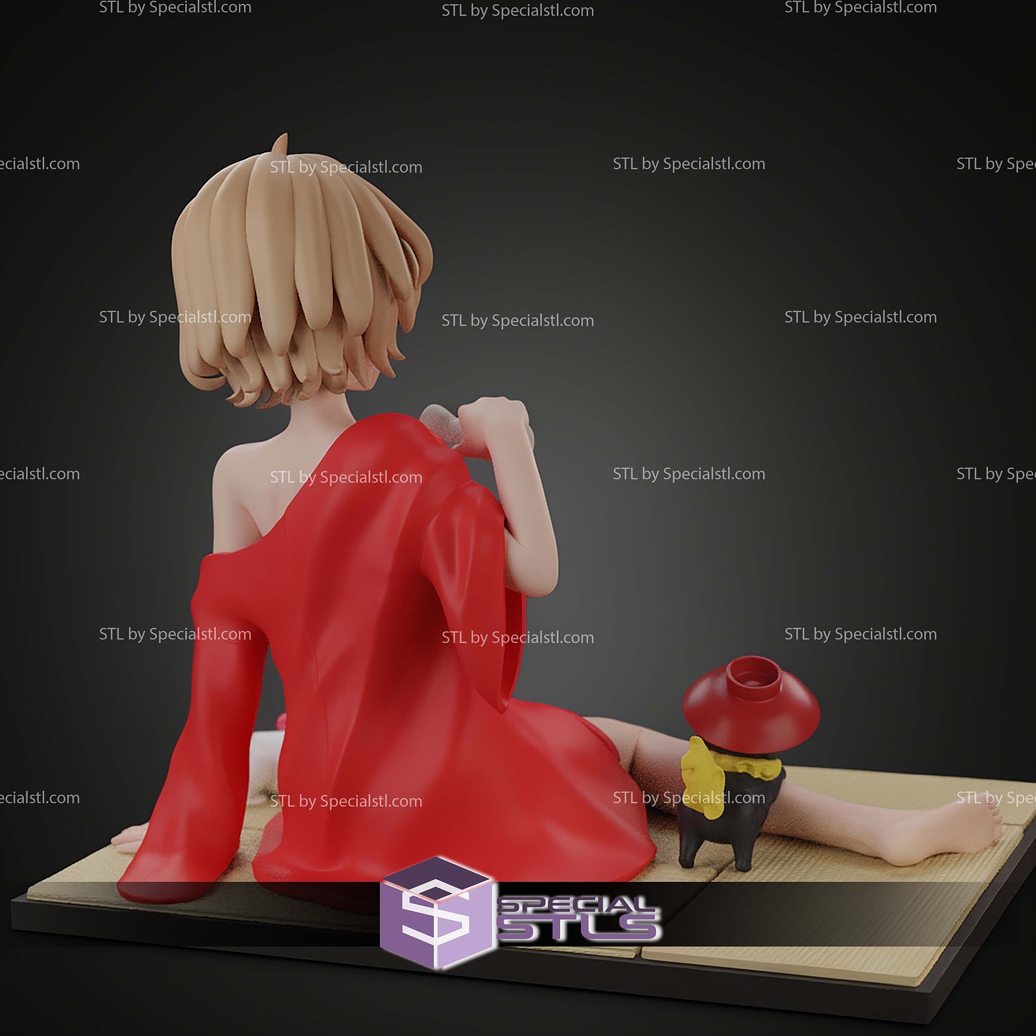 Iwanaga Kotoko 111mm STL Files 3D Model — view 7