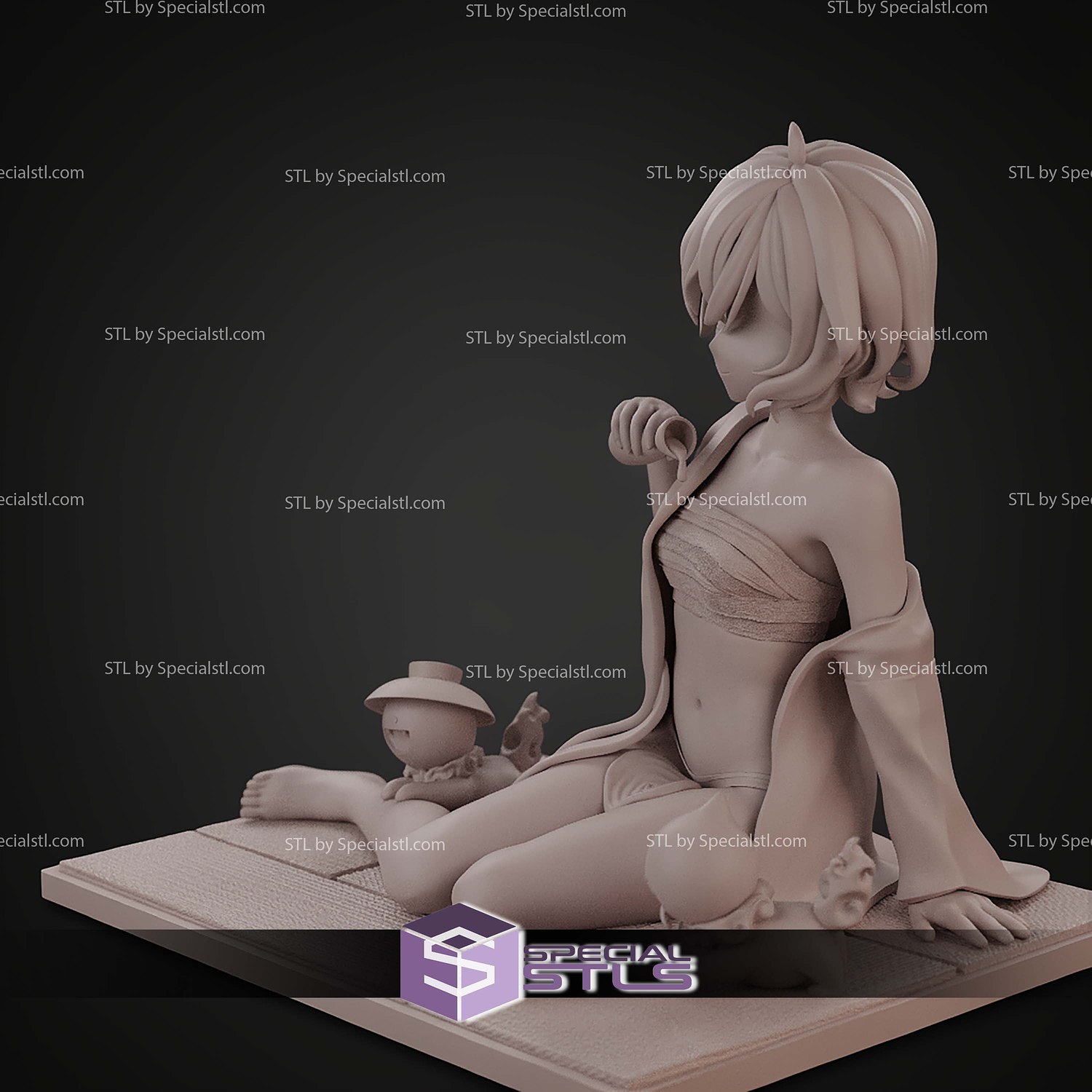 Iwanaga Kotoko 111mm STL Files 3D Model — view 8