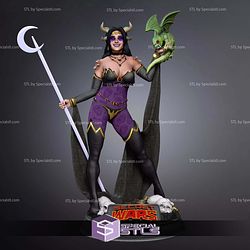 Shiklah DC Villain 3D Printer Files STL Model