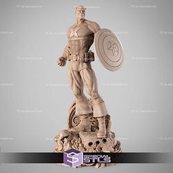 Captain America Comics 2025 3D Printer Files STL Model