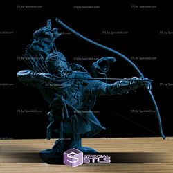 Daiten Bust The Exiled Wanderer 3D Printer Files STL Model