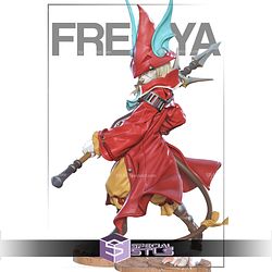 Freya Crescent Final Fantasy STL Files 3D Model